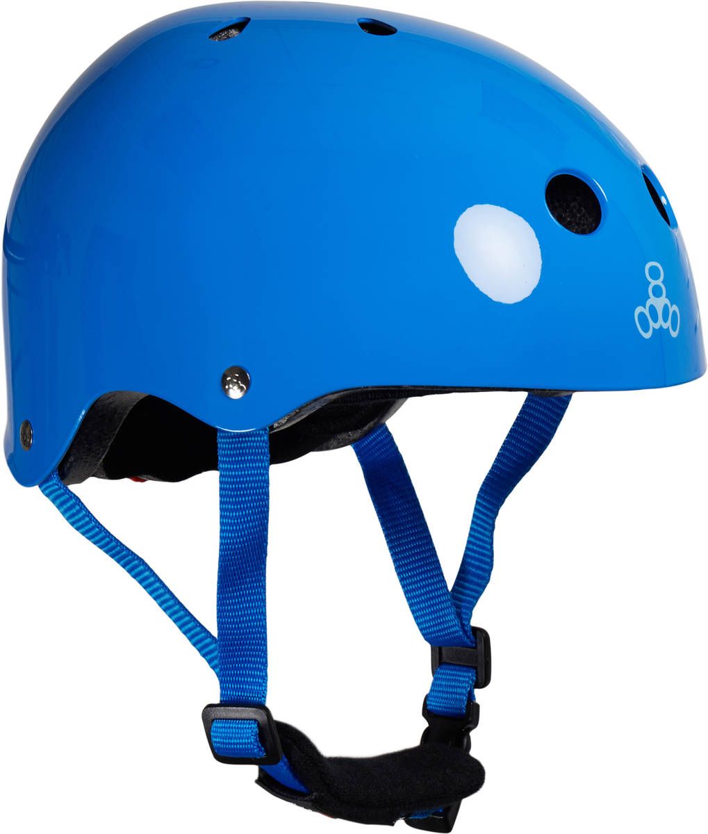 dětská helma TRIPLE EIGHT LIL 8 PRO HELMET Blue Glossy