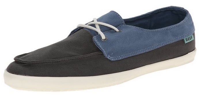 pánské boty REEF DECKHAND LOW CHARCOAL ORION