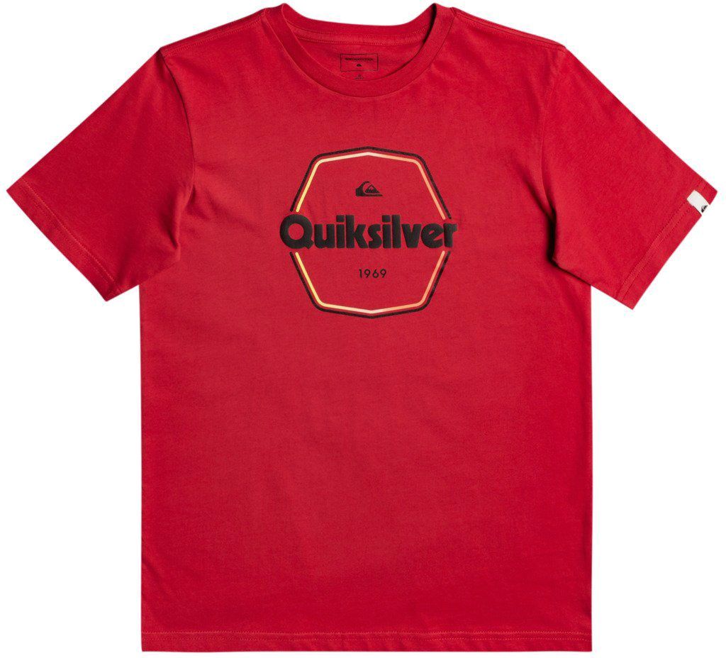 dětské triko QUIKSILVER YOUTH HARD WIRED TEE American Red - RPY0