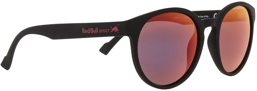 sluneční brýle RED BULL LACE Black/Smoke with Red Mirror