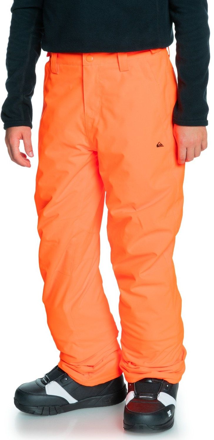 dětské zimní kalhoty QUIKSILVER YOUTH ARCADE PT Shocking Orange - NKR0