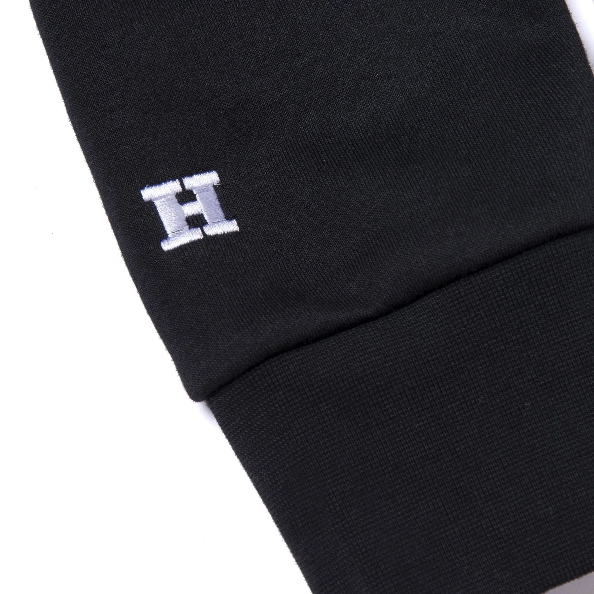 Pánská mikina Huf (PLAYBOY) COLOR BLOCK PO HOODIE Black