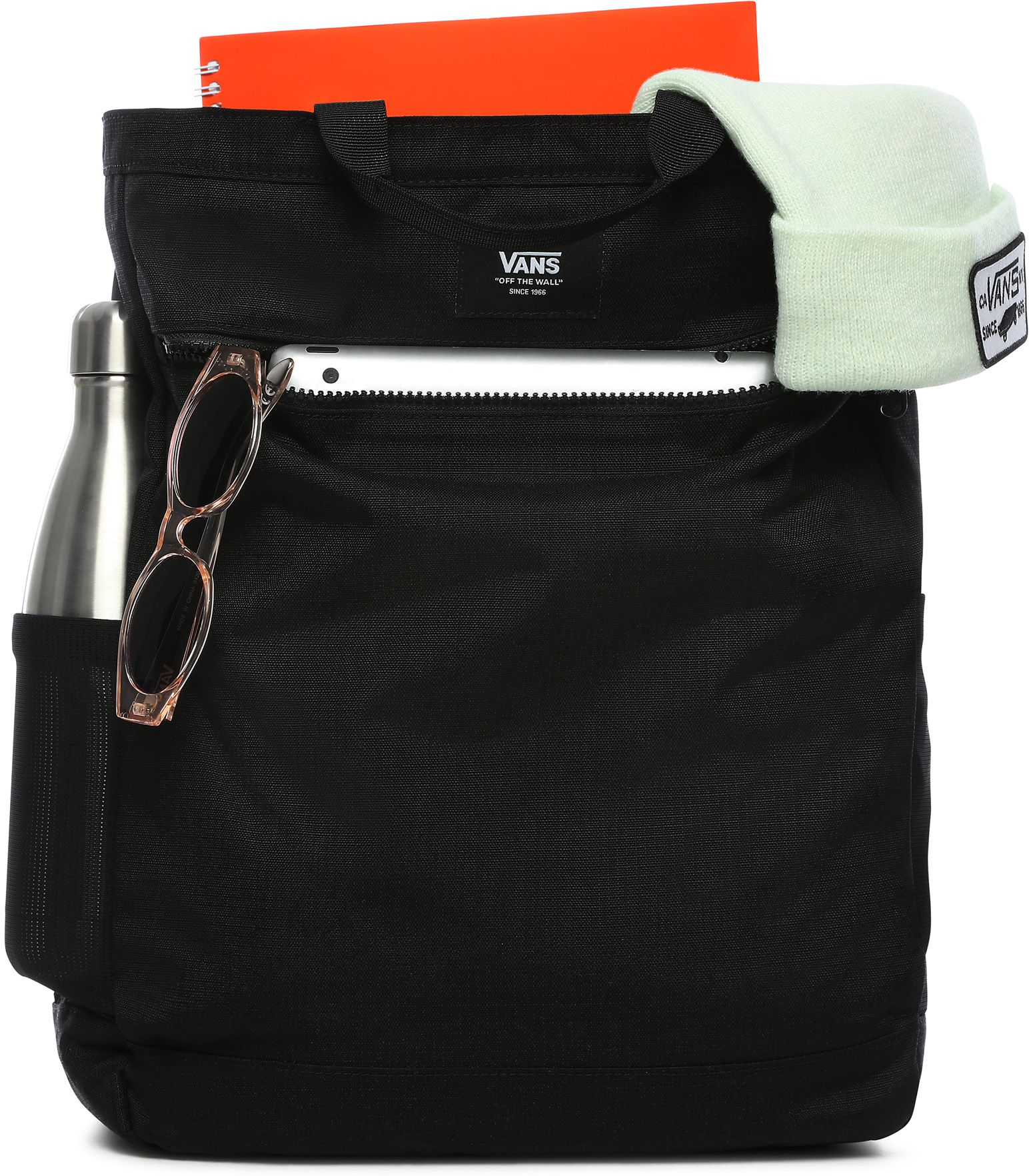 Batoh Vans COMMUTER TOTE BAG Black Ripstop