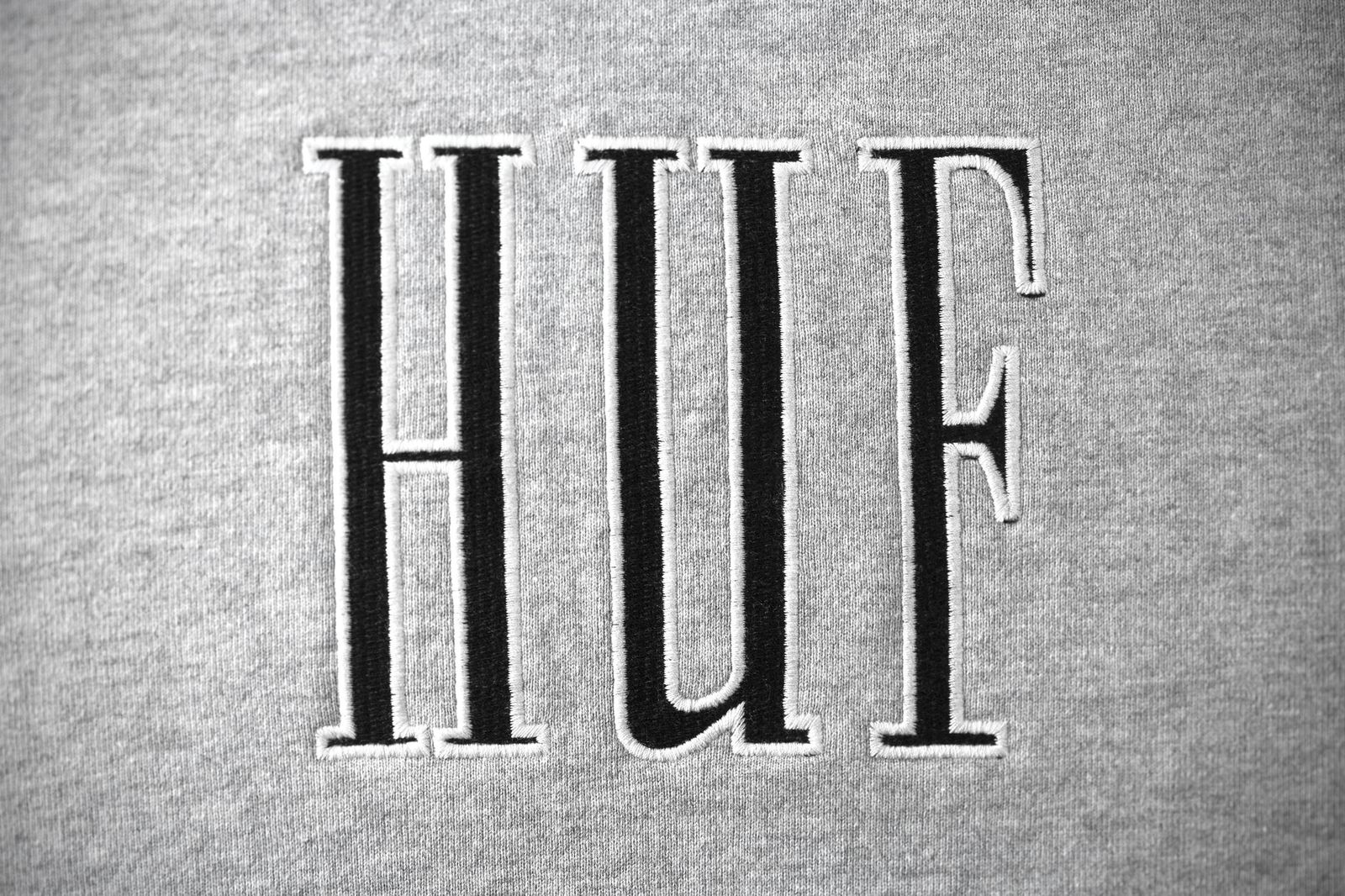 Panska mikina Huf CREVASSE CREW Grey Heather