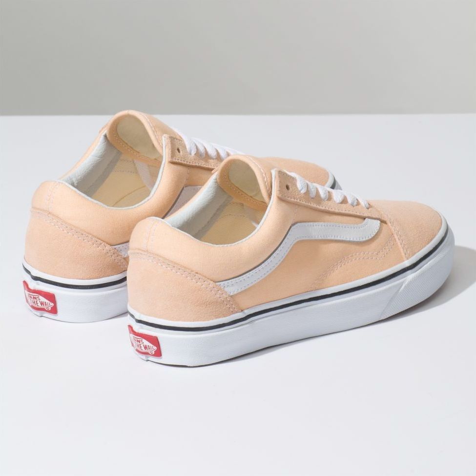 Bleached apricot vans old skool clearance