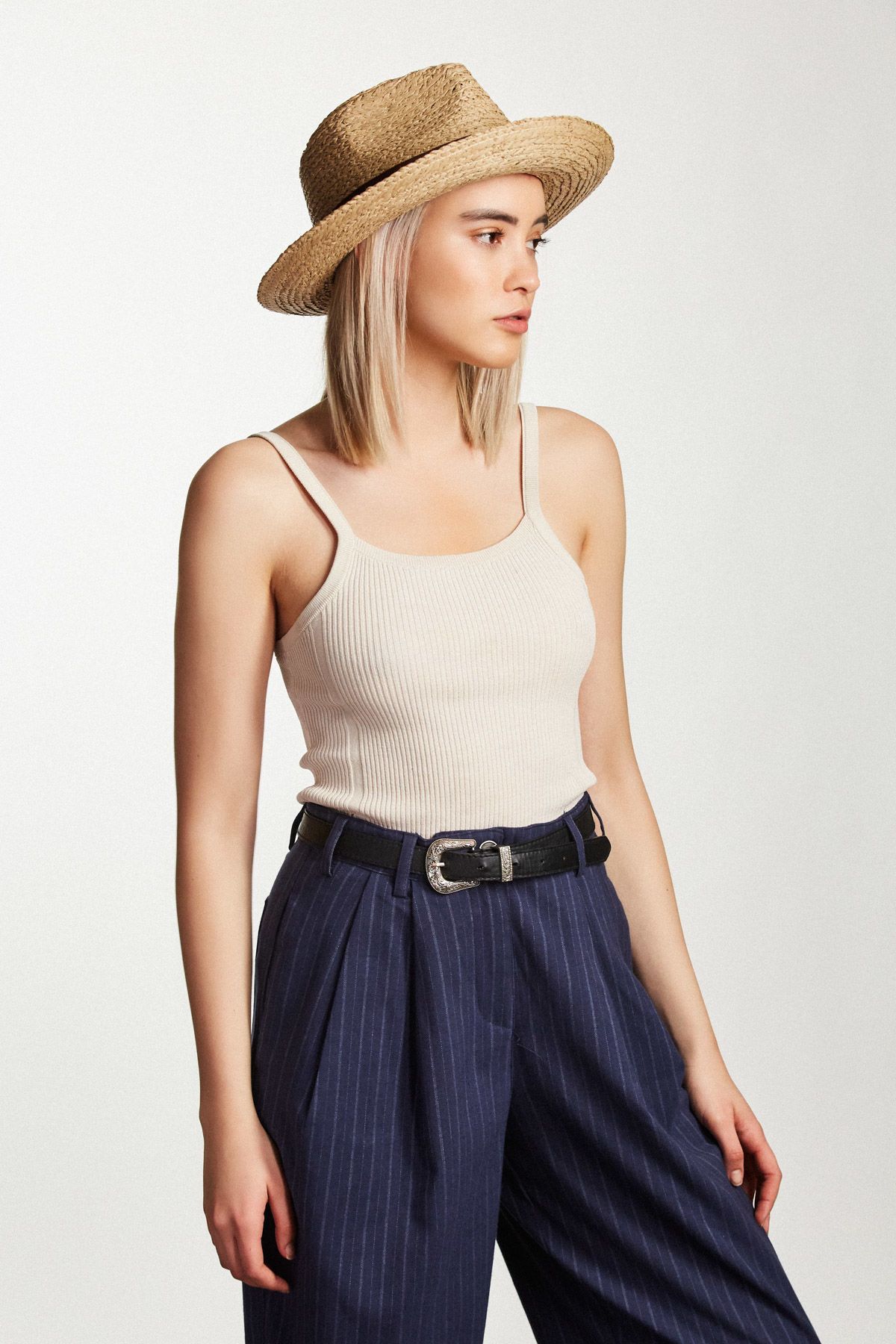 Klobouk Brixton CROSBY FEDORA Tan