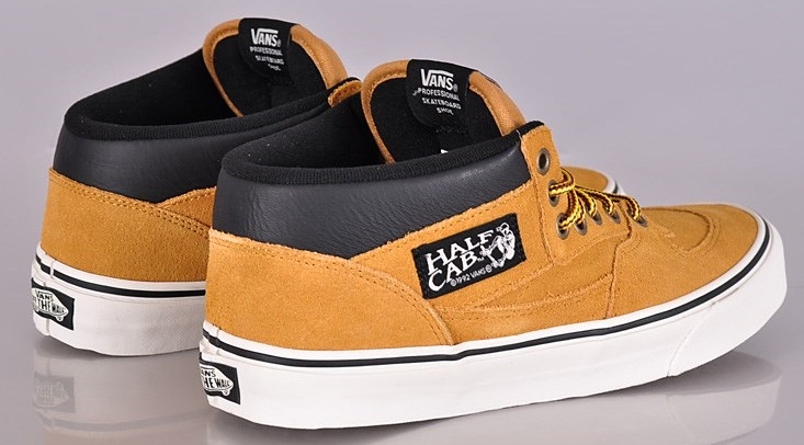 P nsk boty Vans Half cab hiker suede tan