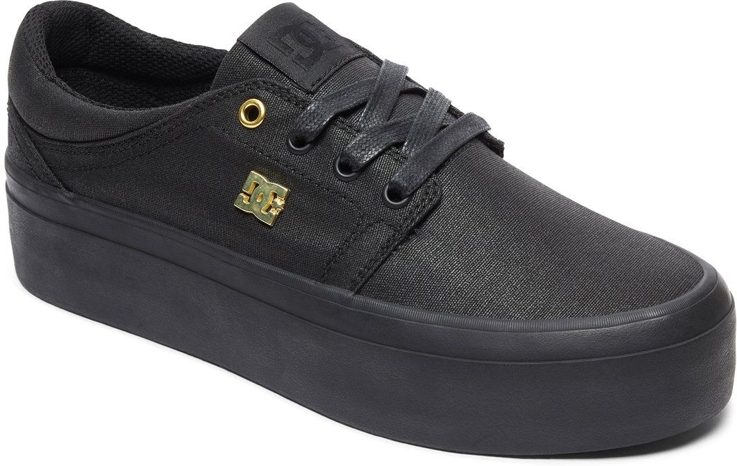 Damske boty Dc TRASE PLATFORM TX SE Black Black BB2