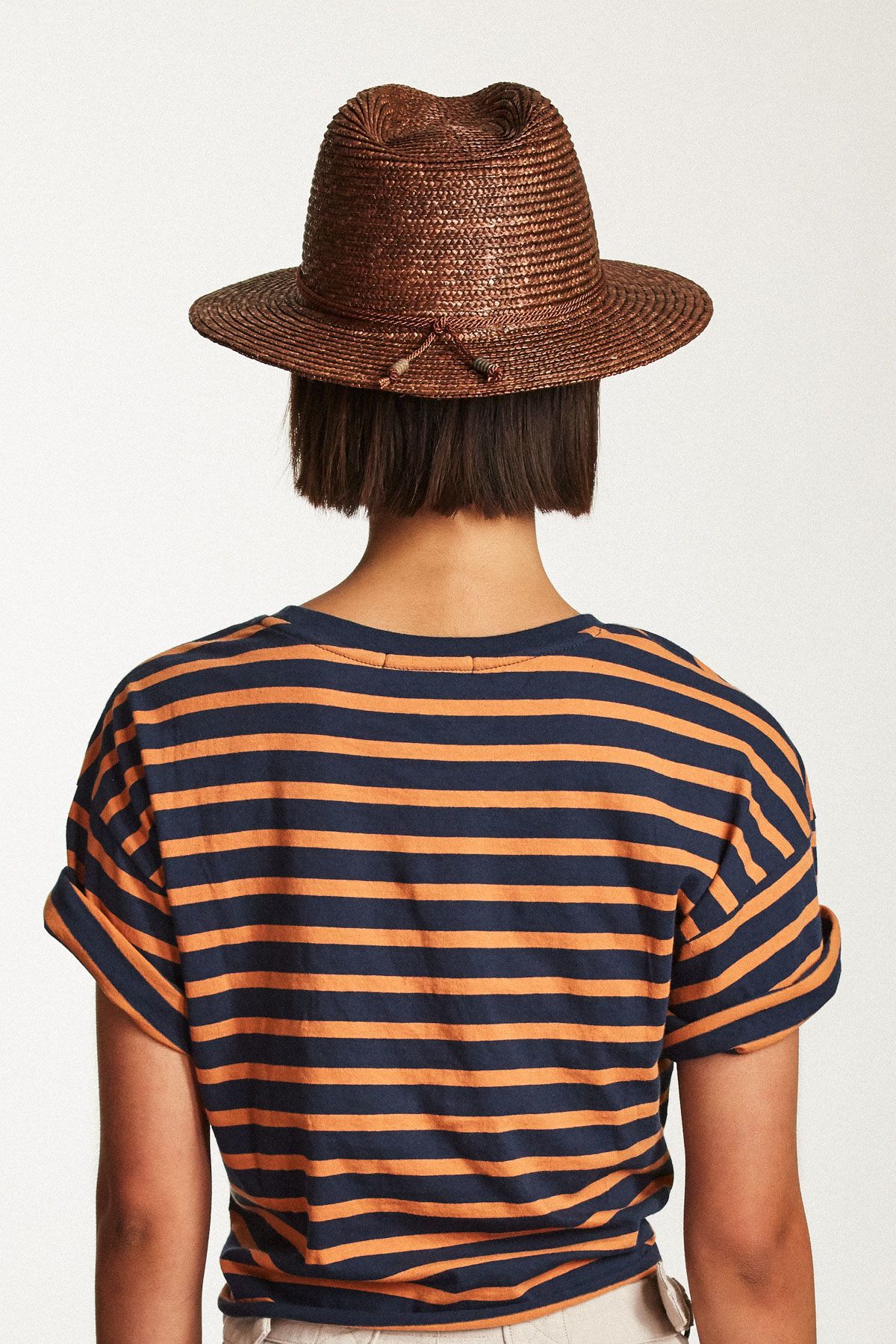 D msk klobouk Brixton LERA FEDORA Antique Copper