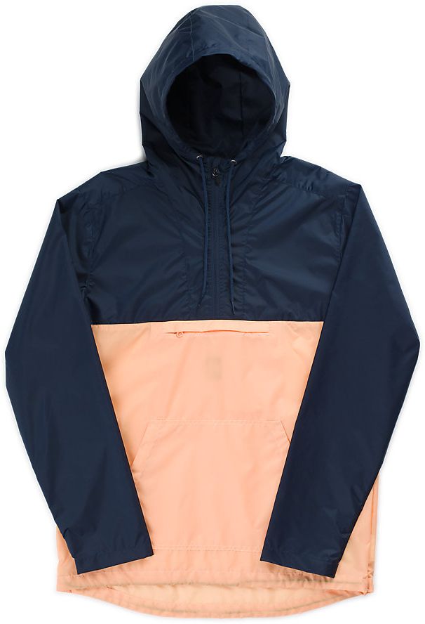 P nsk bunda Vans WASHBURNE ANORAK Dress Blues Apricot Ice
