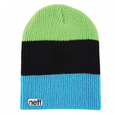 TRIO BEANIE/CYAN BLACK SLIME