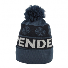 WOVEN CROSS BOBBLE DENIM/BLACK/WHITE