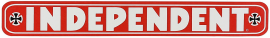 BAR STRIPE STICKER Red