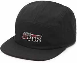 BAKER 5-PANEL CAMPER HAT Black