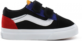 TODDLERS OLD SKOOL V (COLOR BLOCK) Black/True White
