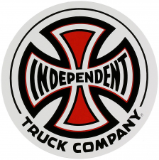 CROSS LOGO OVAL STICKER