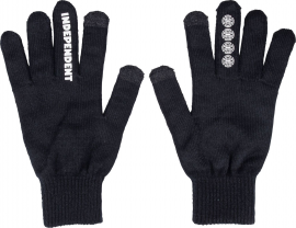CROSSES GLOVES Black