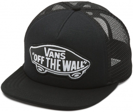 BEACH GIRL TRUCKER Onyx/White