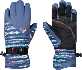 JETTY GIRL GLOVE Crown Blue/Indie Stripes - BQY4