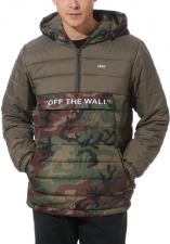 CARLON ANORAK PUFFER JACKET Camo/Grape Leaf