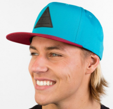 X CAP TEAL MAROON