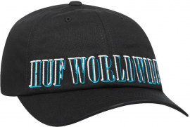 SHADOW SERIF CURVED VISOR HAT Black